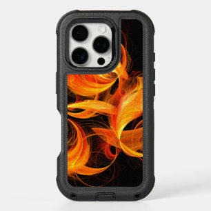 Fireball Abstract Art iPhone 16 Pro Case