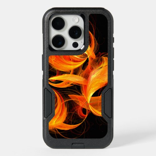 Fireball Abstract Art iPhone 15 Pro Case