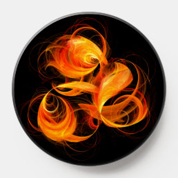 Fireball Abstract Art PopSocket