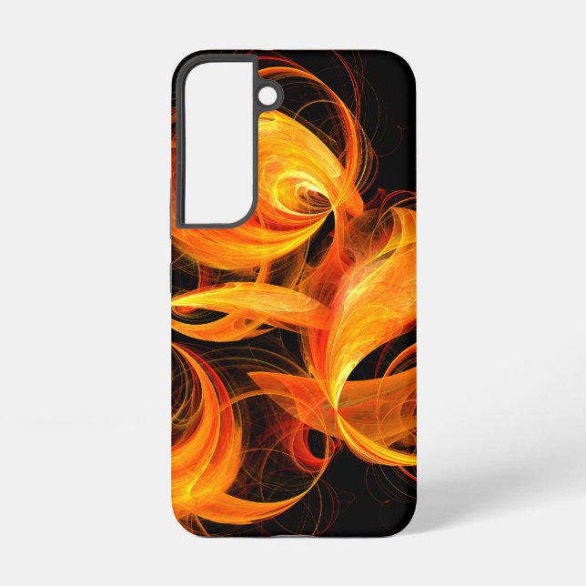 Fireball Abstract Art Samsung Galaxy Case (Back)