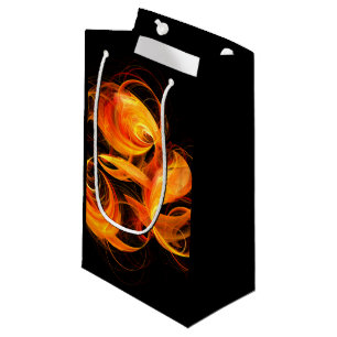 Fireball Abstract Art Small Gift Bag