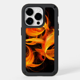 Fireball Abstract Art Speck iPhone 14 Pro Case