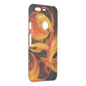 Fireball Abstract Art Uncommon Google Pixel Case (Back/Right)