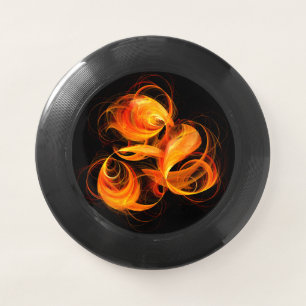 Fireball Abstract Art Wham-O Frisbee
