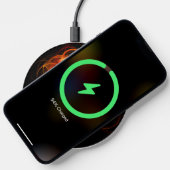 Fireball Abstract Art Wireless Charger (Phone)