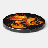 Fireball Abstract Art Wireless Charger (Front 2)