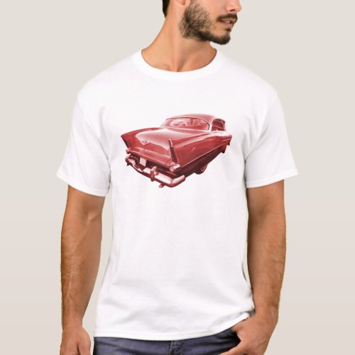 Fireball fury 1956 Plymouth tail fins T_Shirt