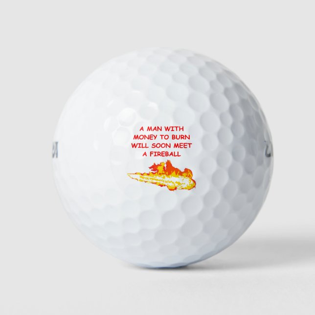 FIREBALL GOLF BALLS (Front)