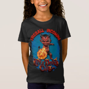 Fireball Incoming Little Devils Club  T-Shirt