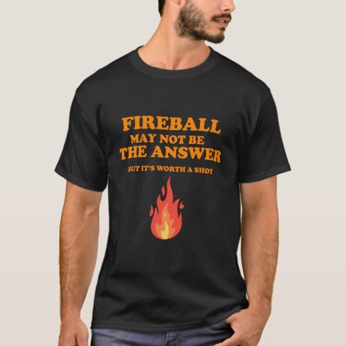 Fireball May Not Be The Answer But T_Shirt