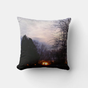 Fireball Sunrise Pillow