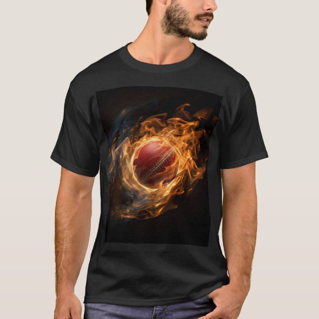 Fireball T20 Cricket Graphic Shirt (Front)