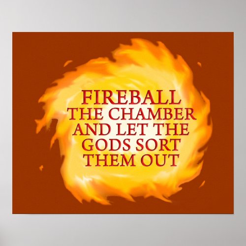 Fireball the Chamber Poster
