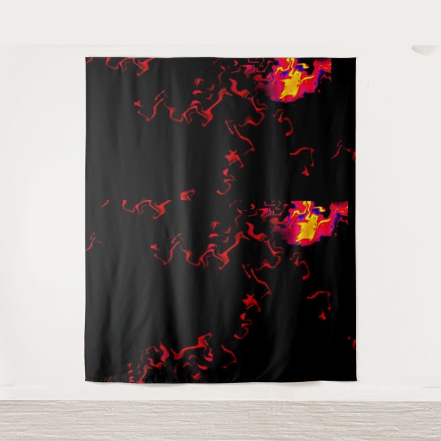 Fireballs Tapestry (Front)