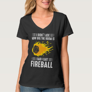 Fireballs Wizard Sorcerer T-Shirt