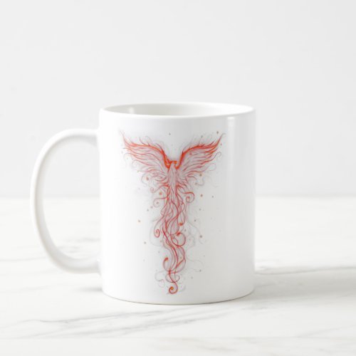 Firebird From The Ashes I Rise Motivational Phoen Coffee Mug