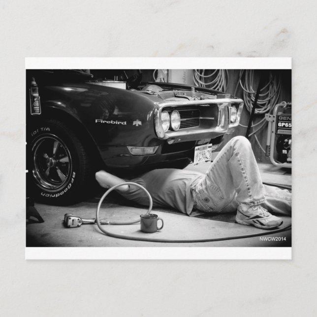 Firebird Mechanic Postcard (Front)