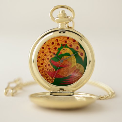 Firebird Pocket Watch