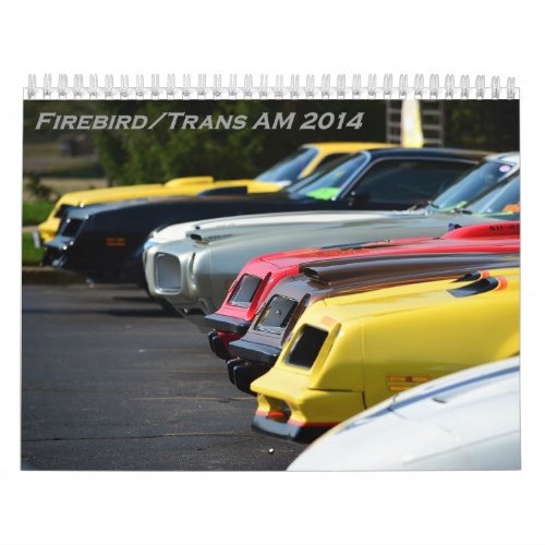 Firebird  Trans Am Calendar