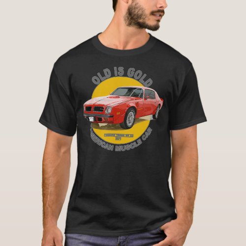 Firebird TransAm American Muscle Car 60s 70s  T_Shirt