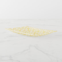 Firebrand Yellow White Abstract Gouache Art