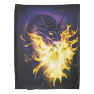 Firebreather Duvet Cover
