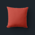 Firebush Red Throw Pillow<br><div class="desc">Firebush Red 

Cheerfully vibrant reddish orange tissue paper inspired by the Firebush plant in St. Thomas.

By celeste@khoncepts.com
#redorange</div>
