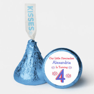Firecracker 4th Birthday Hershey®'s Kisses®
