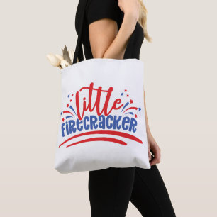 Firecracker 4th July Tote Bag