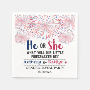 Personalized Firework Gender Reveal Gifts On Zazzle