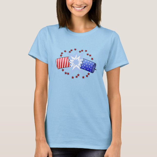 Firecracker Graphic T-Shirt (Front)