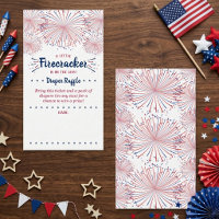 Firecracker On The Way! 4th Of July Baby Shower
