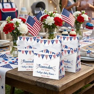 Firecracker On The Way! 4th Of July Baby Shower Favor Boxes