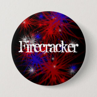 Firecracker Pinback Button