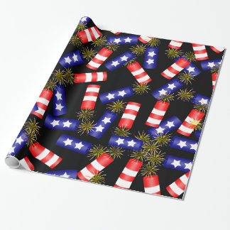 Firecrackers for the 4th of July Wrapping Paper