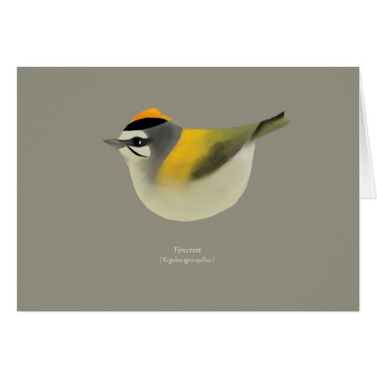 Firecrest Cards (Front Horizontal)