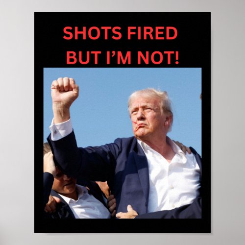 Fired President Trump  Poster