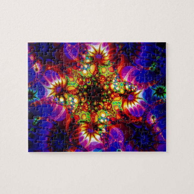 Fired Synapse of the Holographic Mind Jigsaw Puzzle (Horizontal)