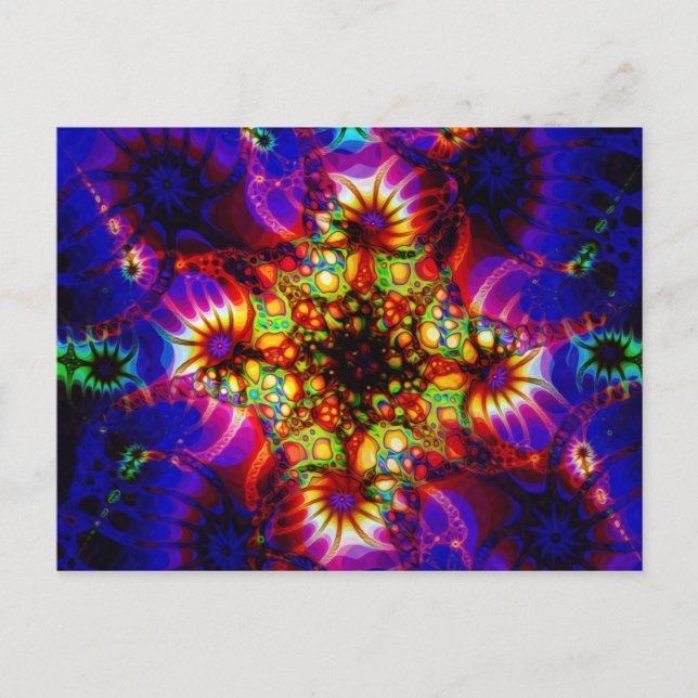 Fired Synapse of the Holographic Mind Postcard (Front)