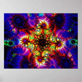 Fired Synapse of the Holographic Mind Poster