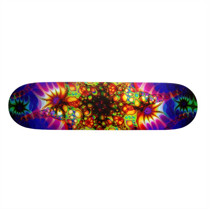 Fired Synapse of the Holographic Mind Skate Board Decks