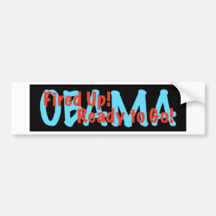 Fired Up Bumper Sticker