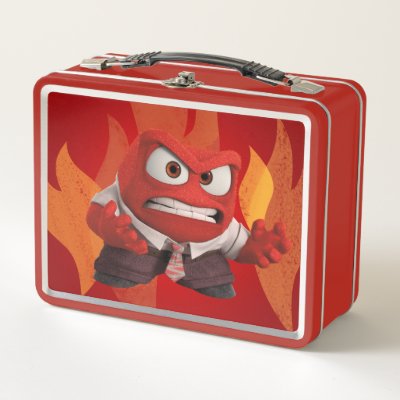 FIRED UP! METAL LUNCH BOX