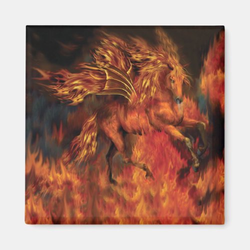 FireDancer Art Magnet