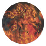 FireDancer Art Sticker