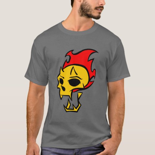 Firedevil Skull T_Shirt