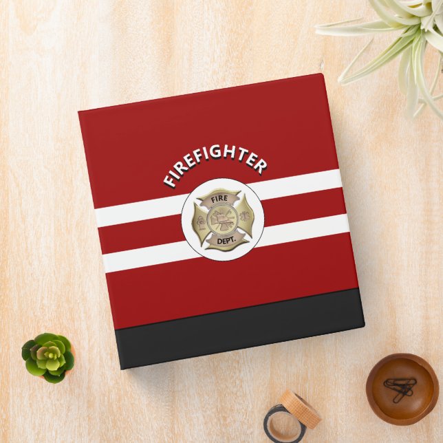 Firefighter 3 Ring Binder (In Situ)