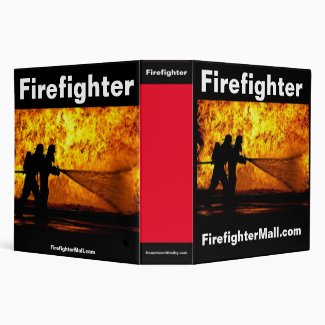 Firefighter 3 Ring Binder