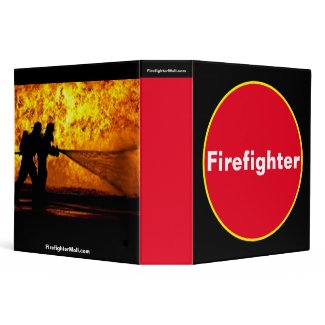 Firefighter 3 Ring Binder