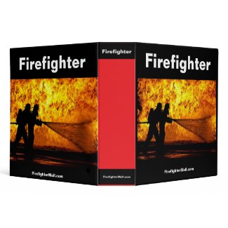 Firefighter 3 Ring Binder